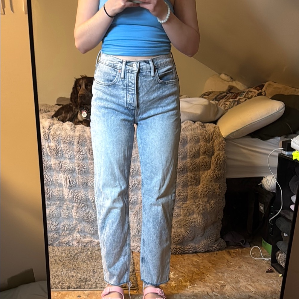 Women's Light Blue Jeans